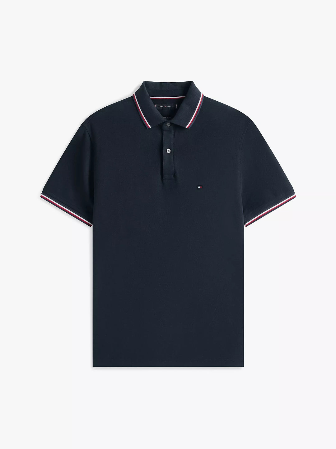TH Men S/S (Striped Collar ) Polo MT-78JA019