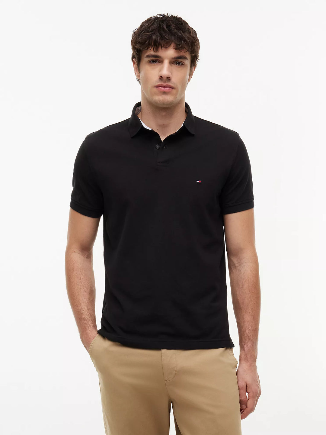TH Men S/S Plain Polo MT-78JA568