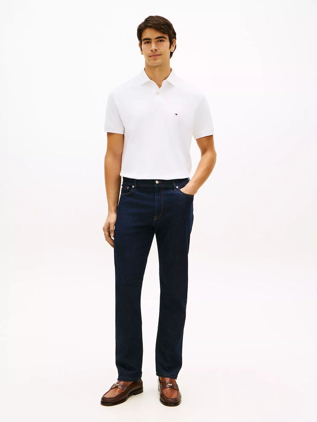 TH Men S/S Plain Polo MT-78JA568