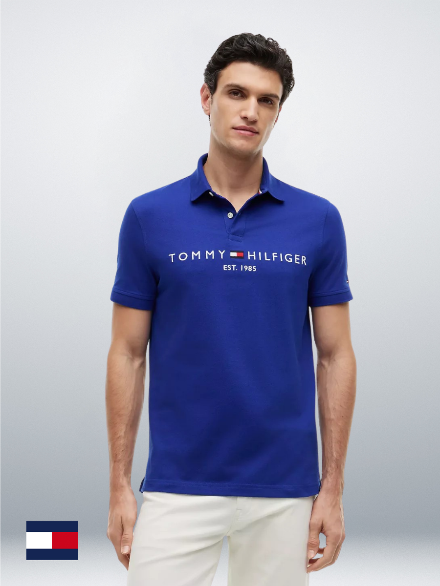 TH Men S/S Printed Polo MT-78JB112