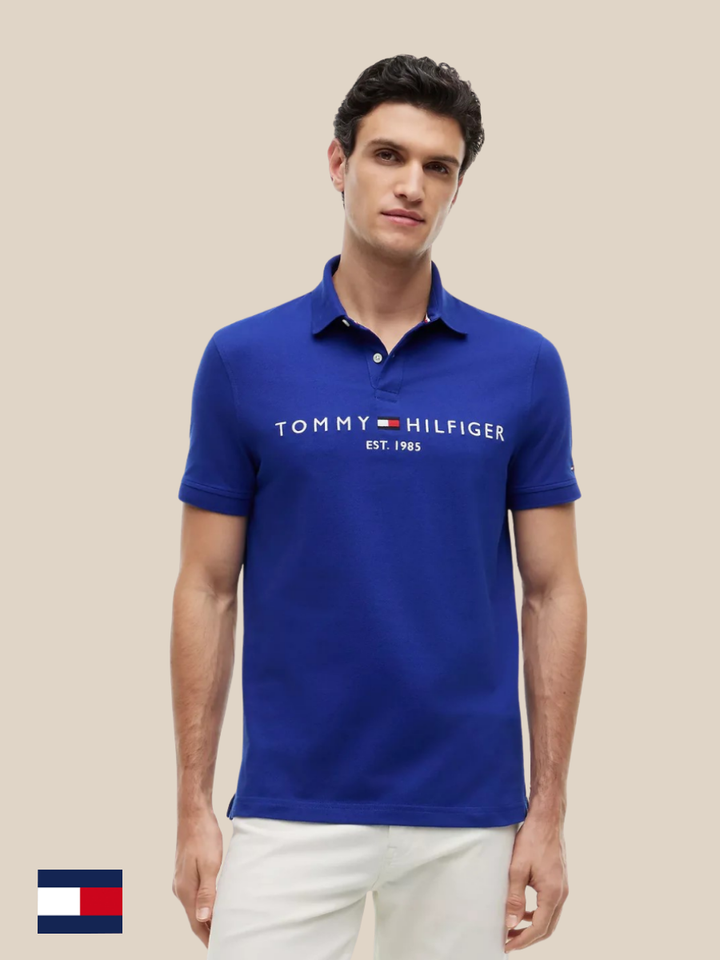 TH Men S/S Printed Polo MT-78JB112
