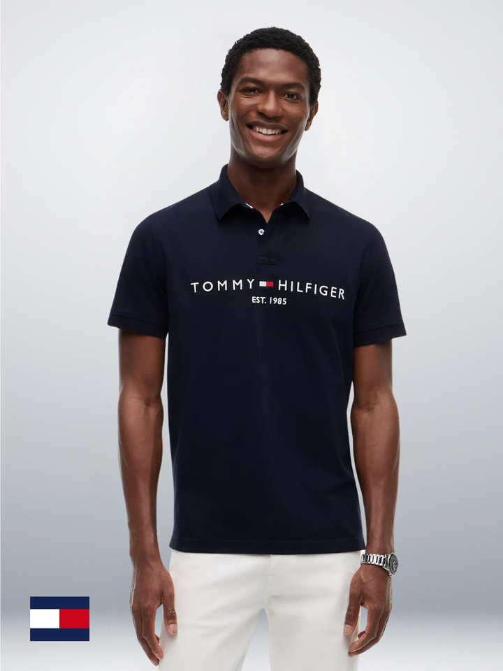 TH Men S/S Printed Polo MT-78JB112