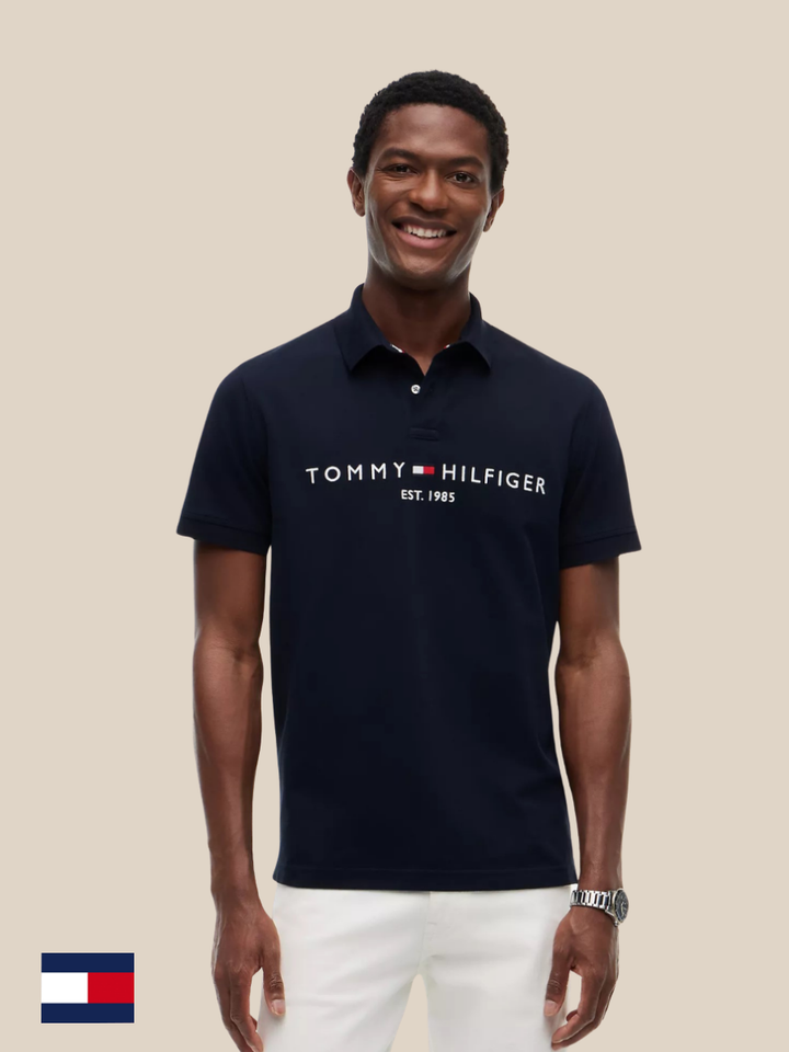 TH Men S/S Printed Polo MT-78JB112
