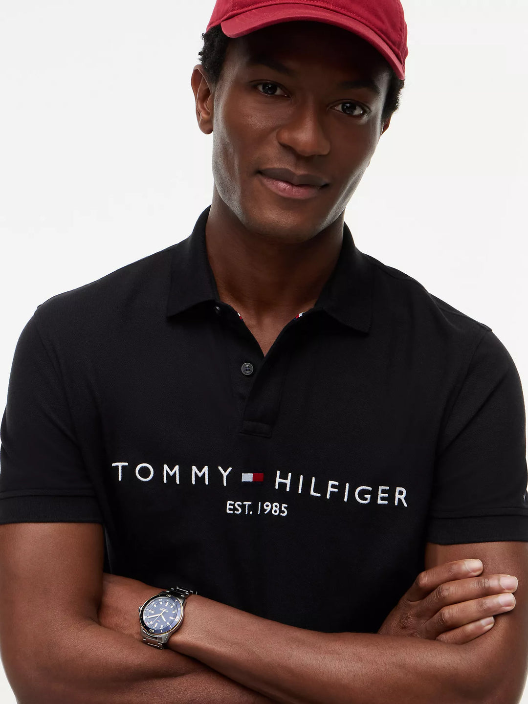 TH Men S/S Printed Polo MT-78JB112