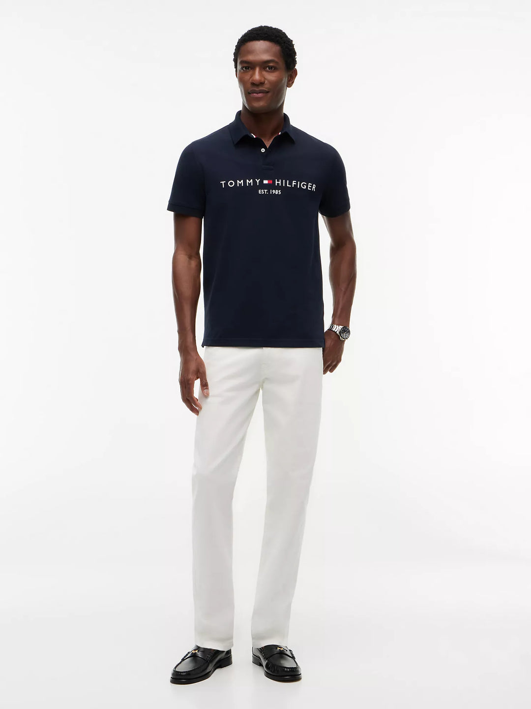 TH Men S/S Printed Polo MT-78JB112
