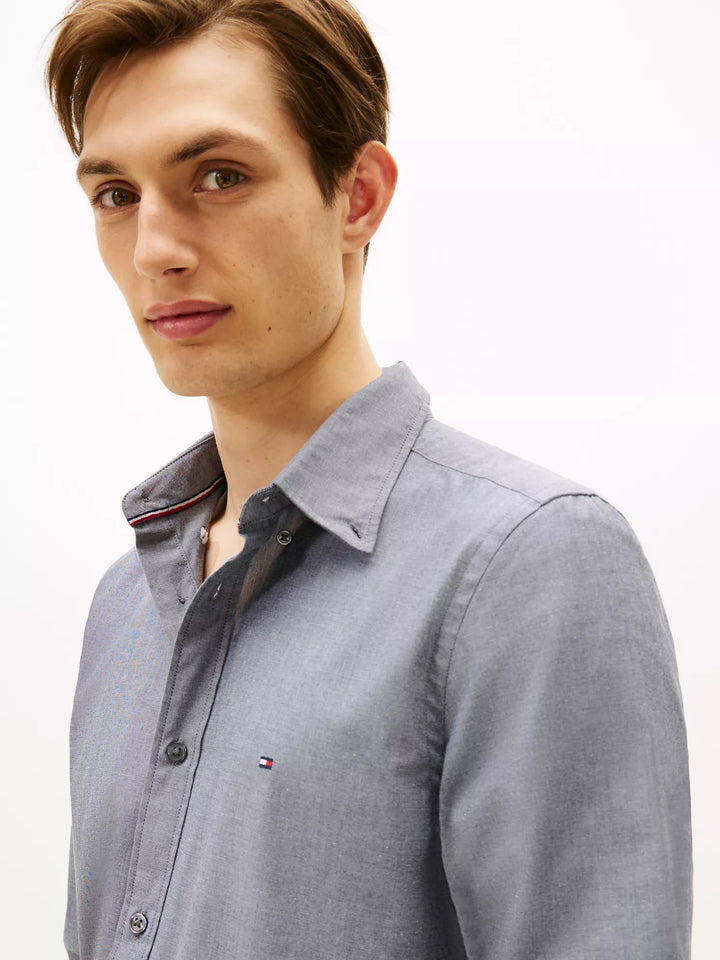 TH Men L/S Button Down Casual Plain Shirt MT-78JB283