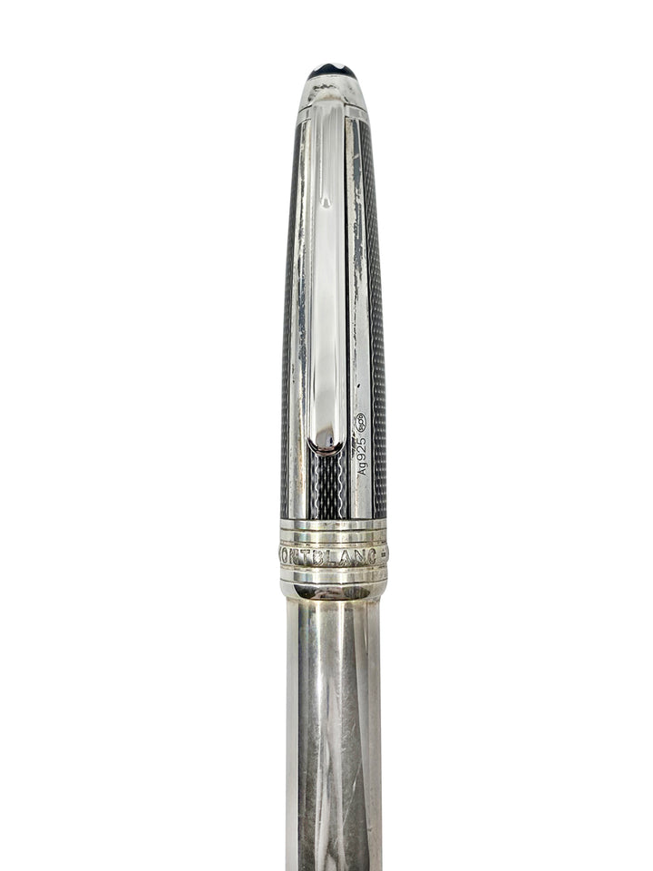 Montblanc Pen Carbon Silver Ball Pen