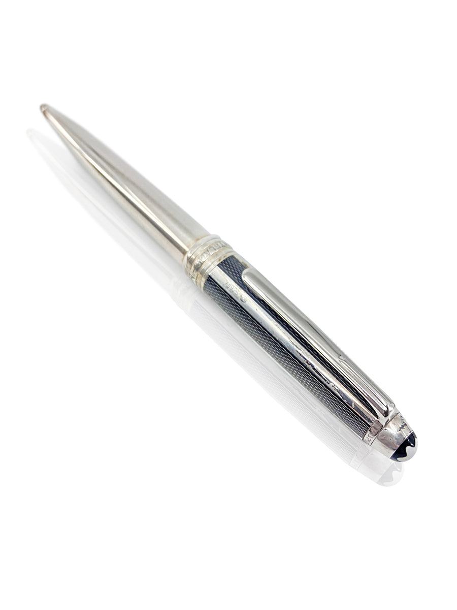 Montblanc Pen Carbon Silver Ball Pen