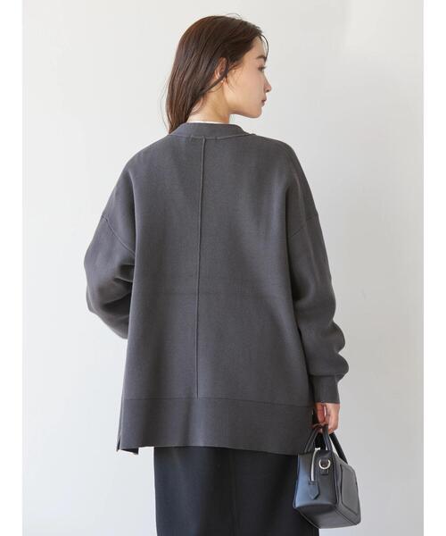 American Holic Ladies F/C Cardigan (Charcoal)