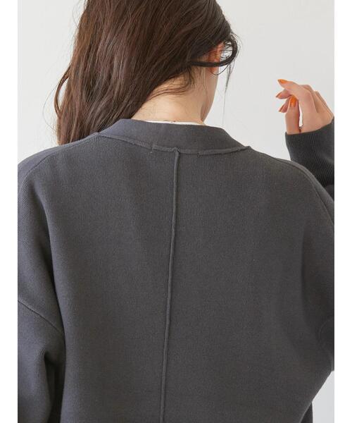 American Holic Ladies F/C Cardigan (Charcoal)