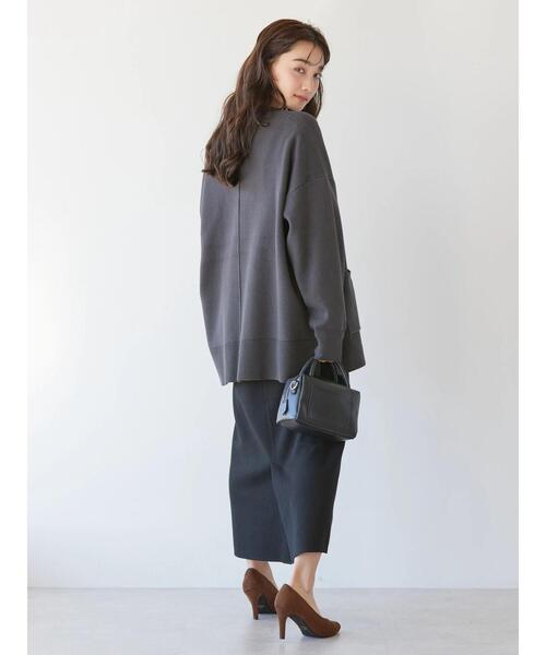 American Holic Ladies F/C Cardigan (Charcoal)