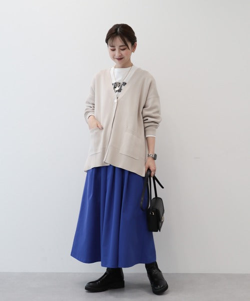 American Holic Ladies F/C Cardigan (Beige)