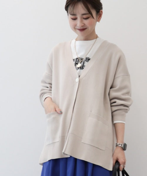 American Holic Ladies F/C Cardigan (Beige)