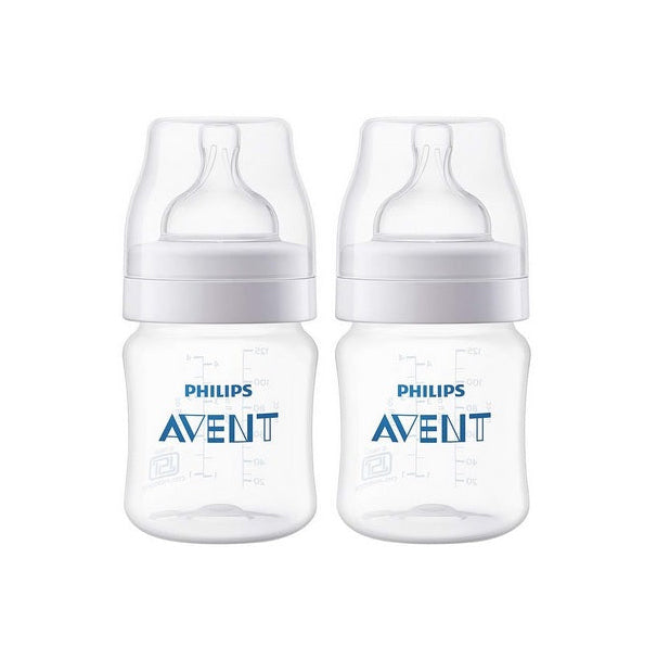 AP Baby Anti-Colic Feeding Bottle 4oz PP 125ML 2Pk SCF810/27 ( ID 2012 )