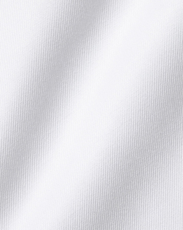 Charles Tyrwhitt White Slim Fit Button Down Non Iron Twill Shirt