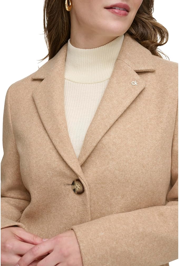 CK Ladies 3QTR Long Coat CW359009