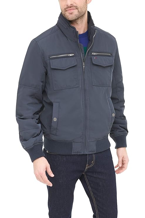 TH Men L/S Bomber Jacket 155HP775