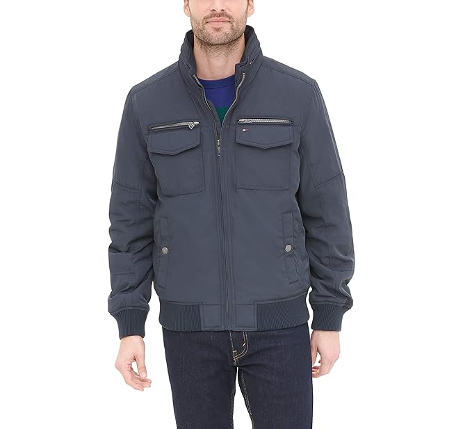 TH Men L/S Bomber Jacket 155HP775