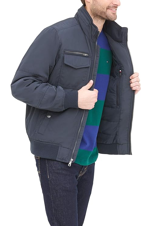 TH Men L/S Bomber Jacket 155HP775