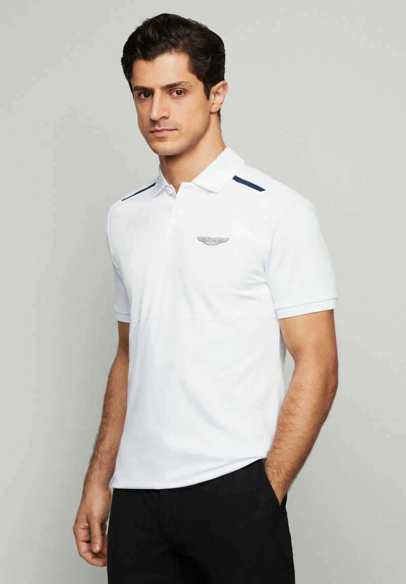 Hackett Mens S/S Aston Martin Racing Polo HM 562683