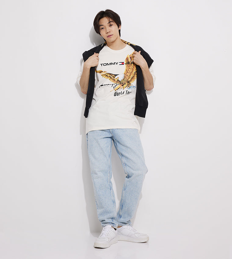 Tommy Men S/S R-N T-Shirt 4500523154