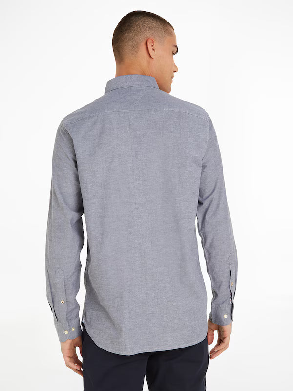 TH Men L/S Button Down Casual Plain Shirt MT-78J8433