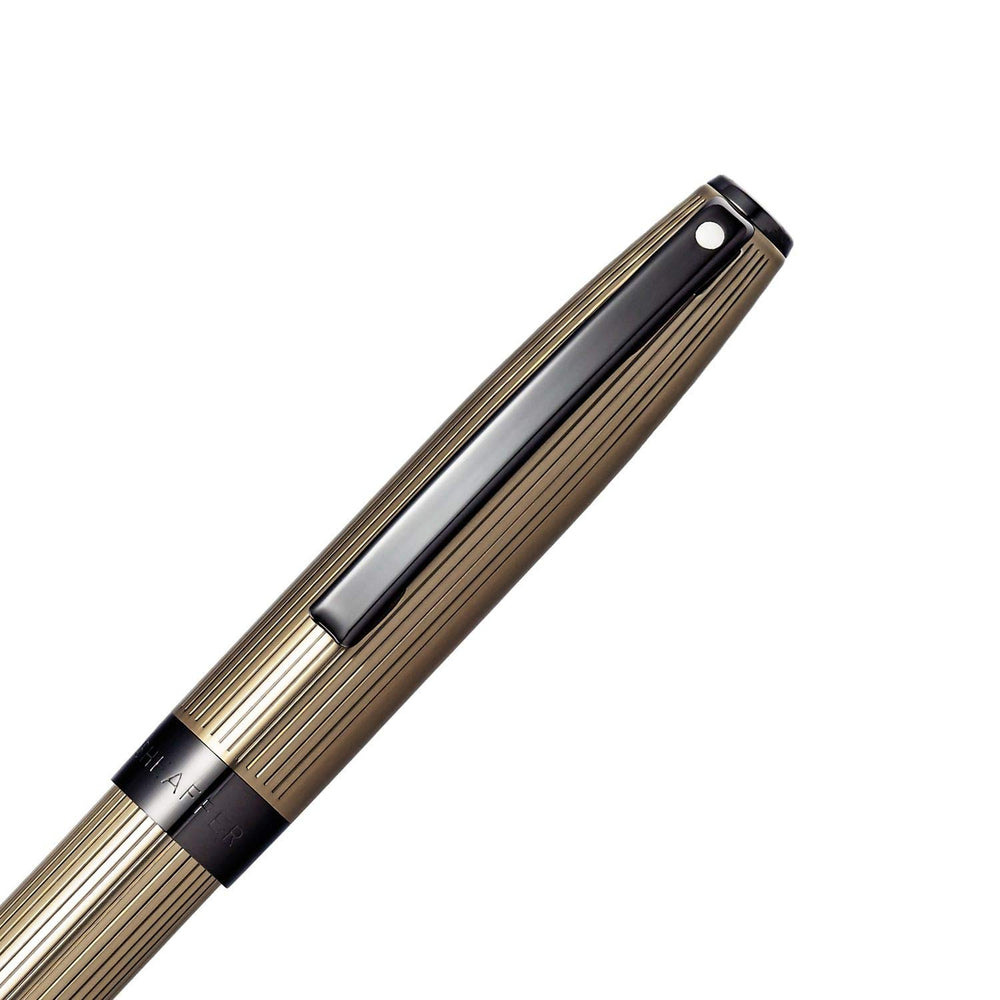 Sheaffer 9482 Titanium Grey Line Engraved PVD BP