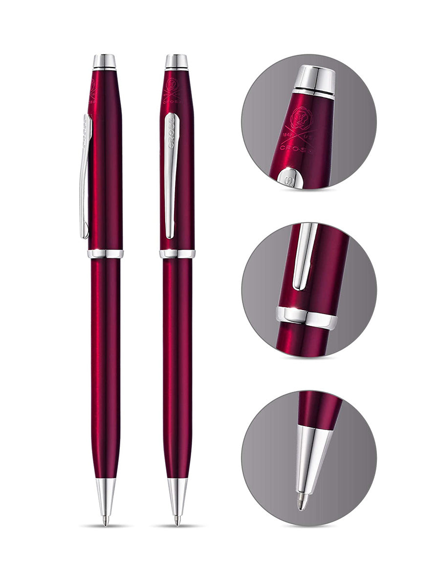 Cross AT0082WG-114 CII Translucent Plum Laq BP