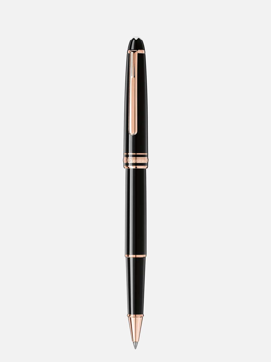 MB Meisterstück Rose Gold-Coated Rollerball-112678