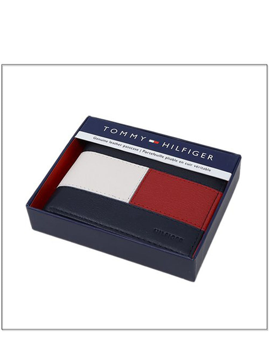 Tommy Hilfiger Mens Leather Wallet AT-SB-31TL220096