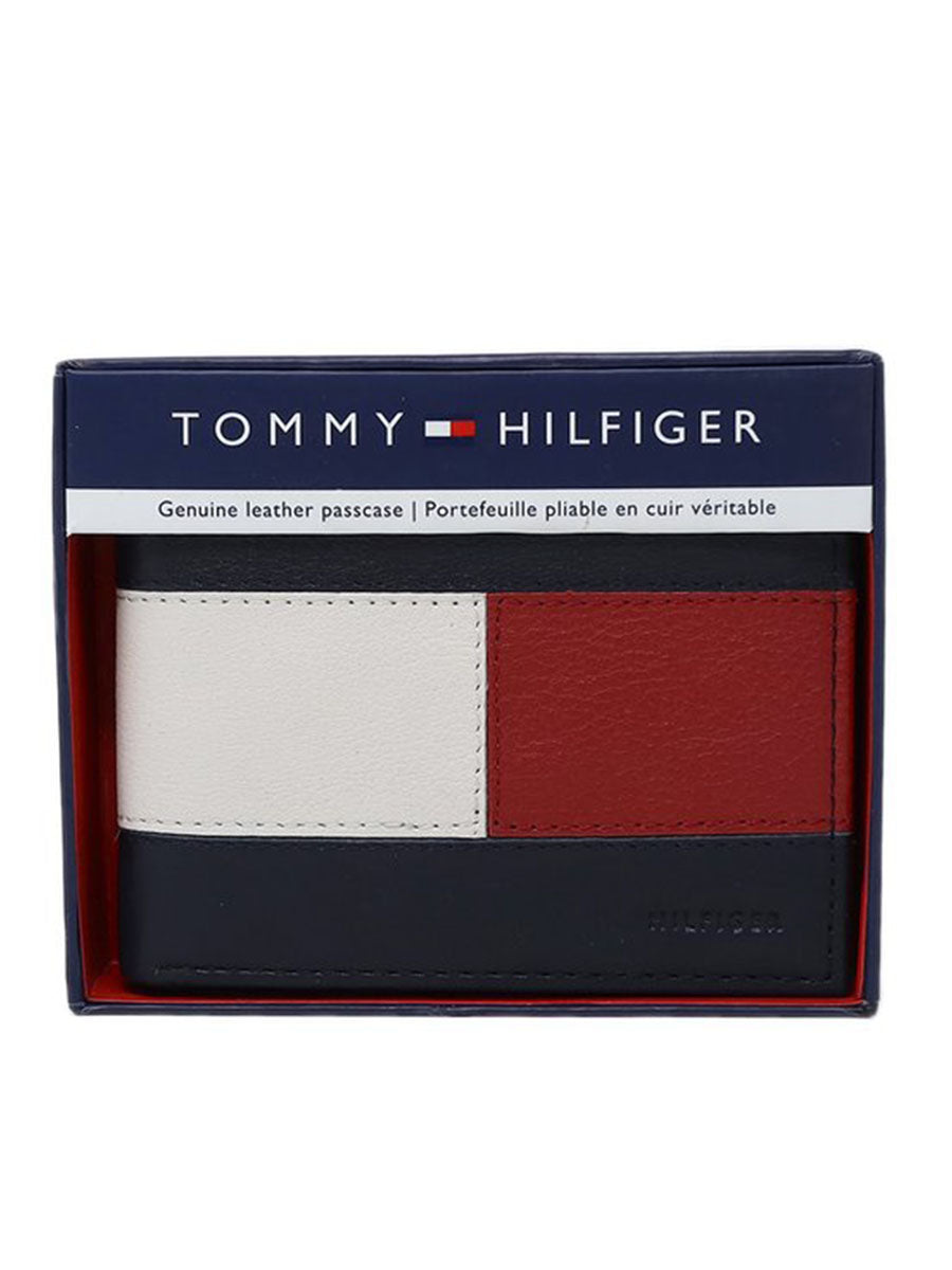 Tommy Hilfiger Mens Leather Wallet AT-SB-31TL220096