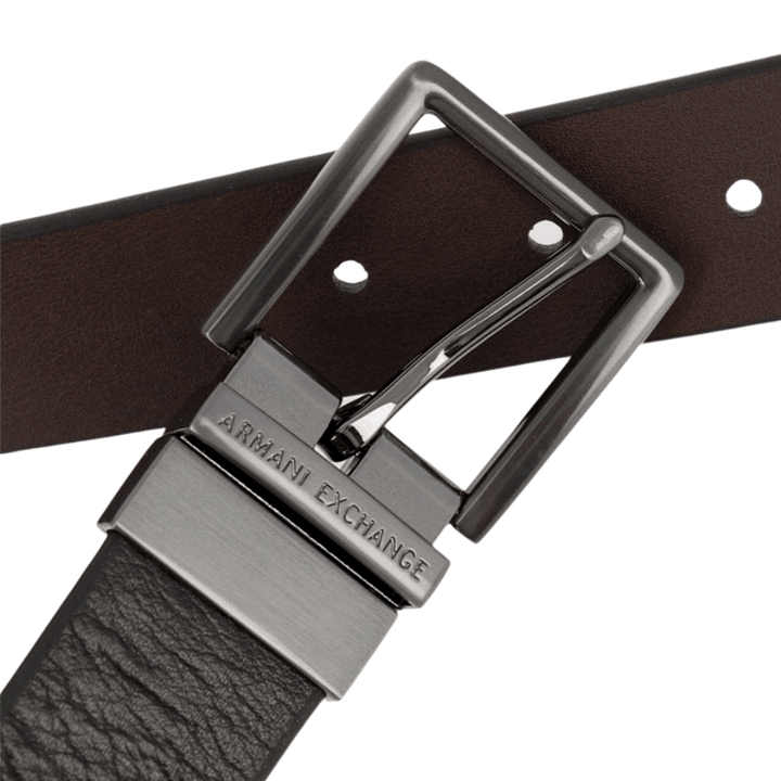 Armani Mens Reversible Leather Belt (Black&Brown) 951000