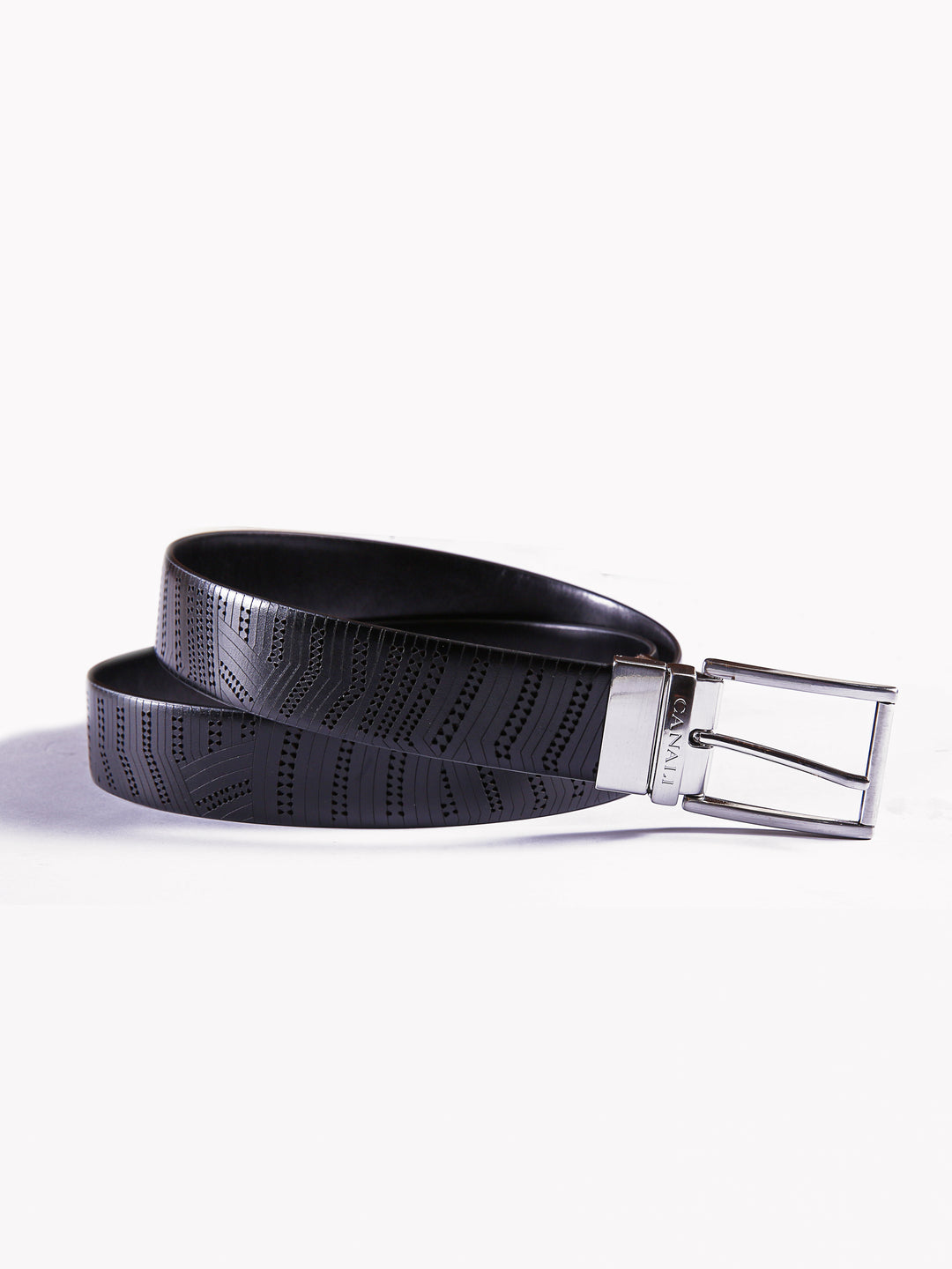 Canali Men Leather Belt KA00443