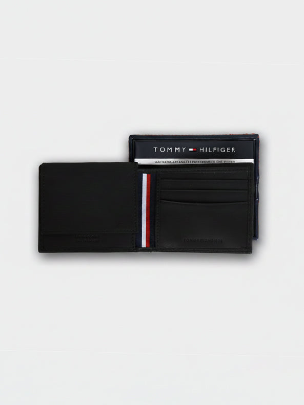TH Men Leather Wallet Black MT-31HP22C027