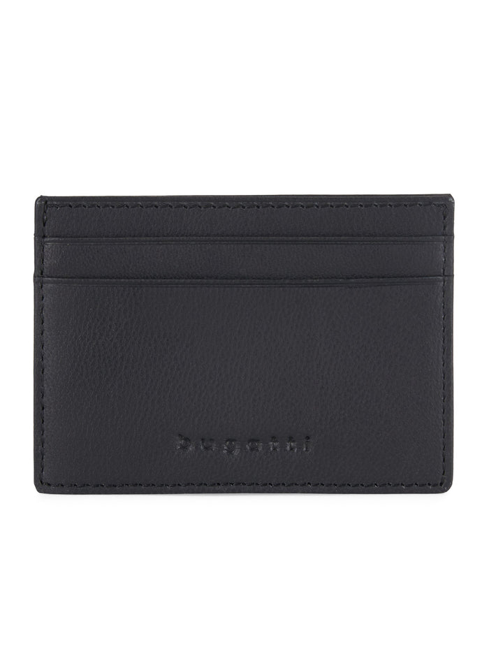 Bugatti Men Leather Wallet Black MT-MWL2786BU