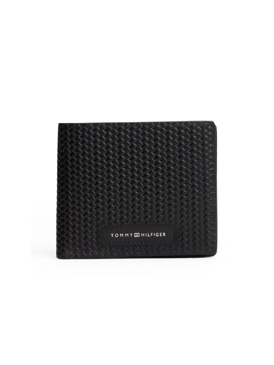 TH Men Leather Textured Wallet Black XM08406BDS