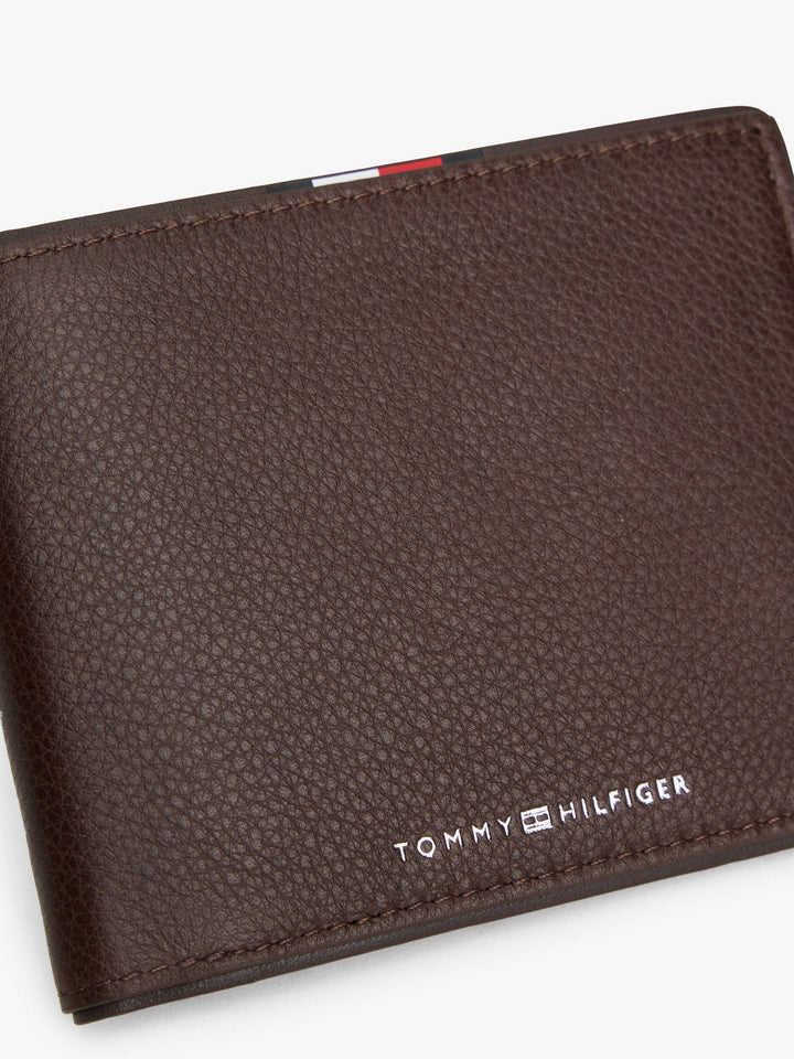 TH Men Leather Wallet Corp CC Coffee Bean XM0XM08409GB6