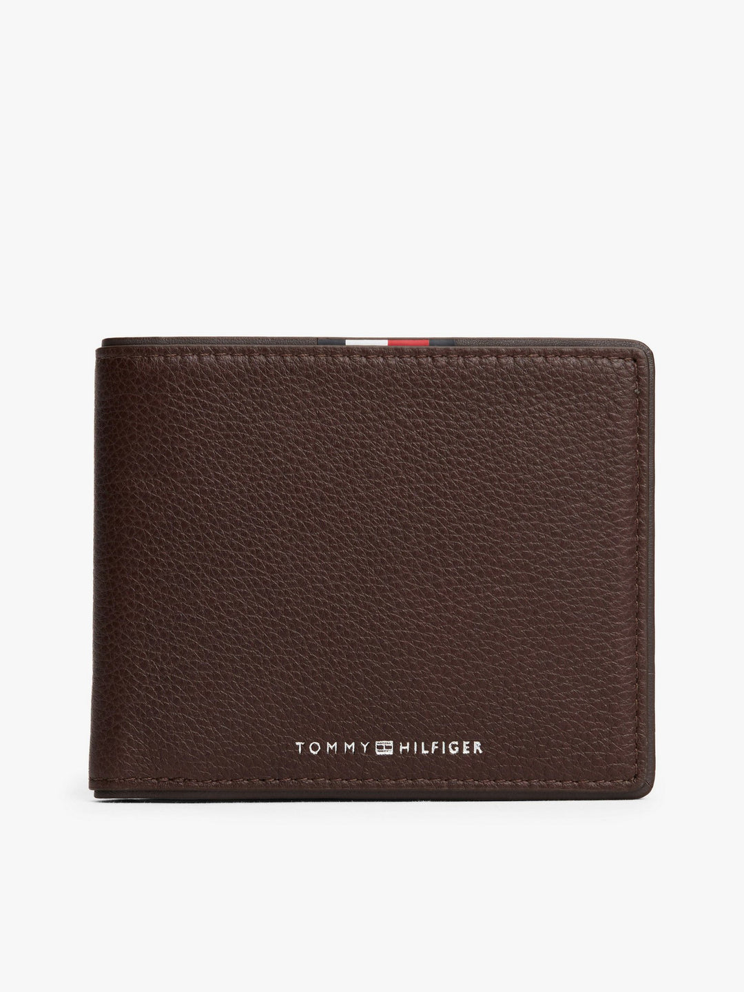 TH Men Leather Wallet Corp CC Coffee Bean XM0XM08409GB6