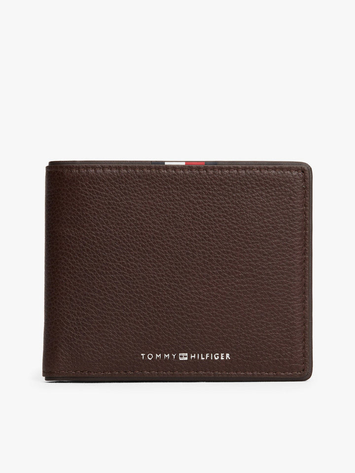 TH Men Leather Wallet Corp CC Coffee Bean XM0XM08409GB6