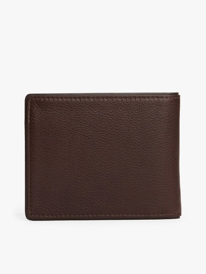 TH Men Leather Wallet Corp CC Coffee Bean XM0XM08409GB6