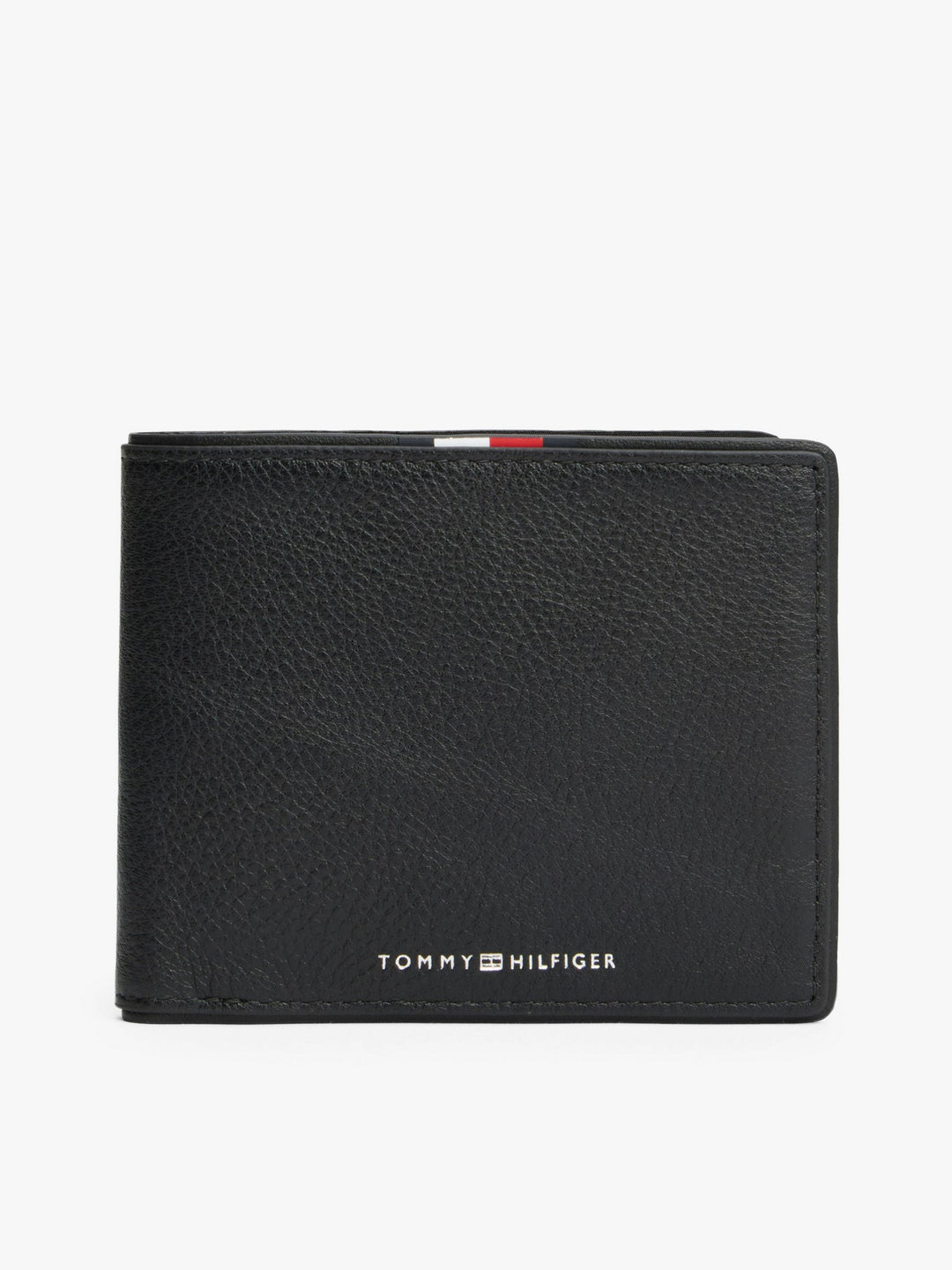 TH Men Leather Wallet Corp CC Black XM0XM0840GDS