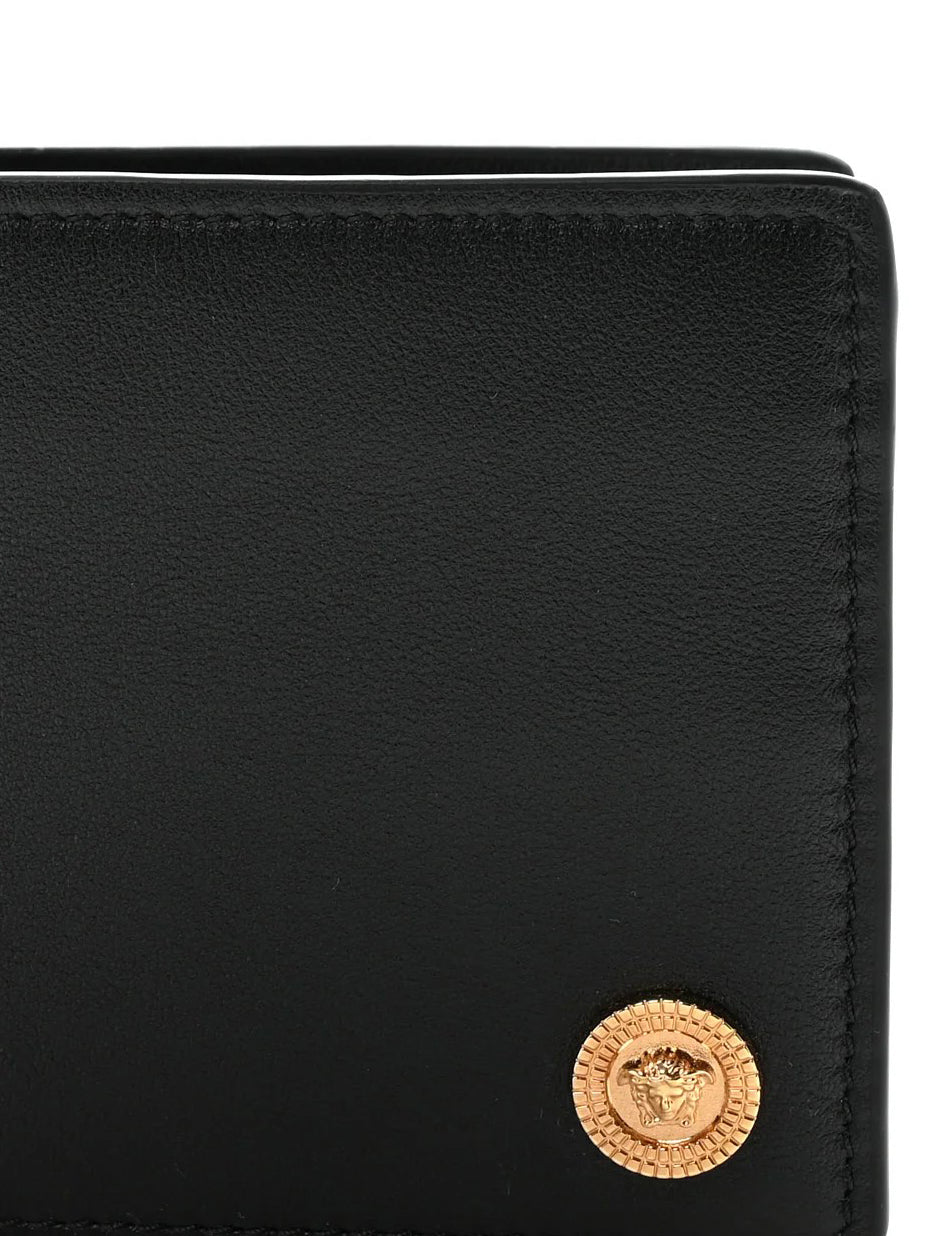 Versace Lather Wallet Black 1006116-1A02150