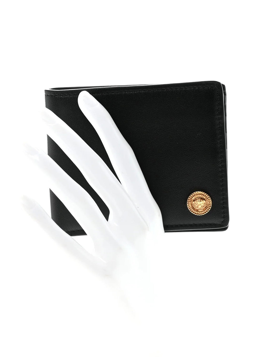 Versace Lather Wallet Black 1006116-1A02150