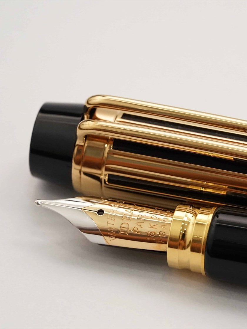 Waterman Le Man 200 Night & Day Plated 24k Gold Fountain Pen