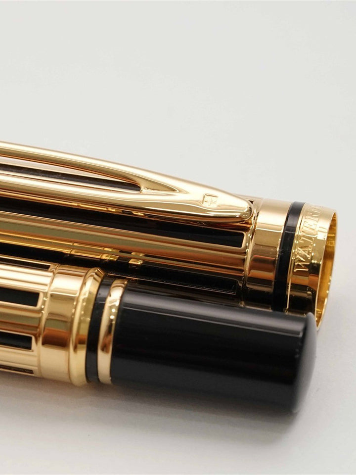 Waterman Le Man 200 Night & Day Plated 24k Gold Fountain Pen