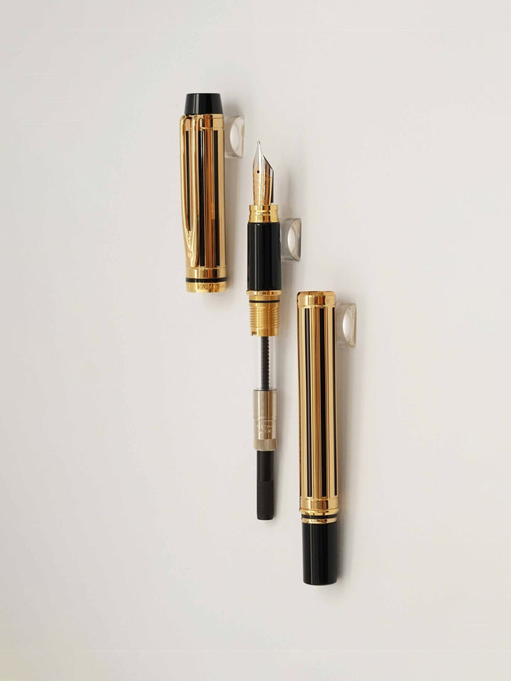 Waterman Le Man 200 Night & Day Plated 24k Gold Fountain Pen