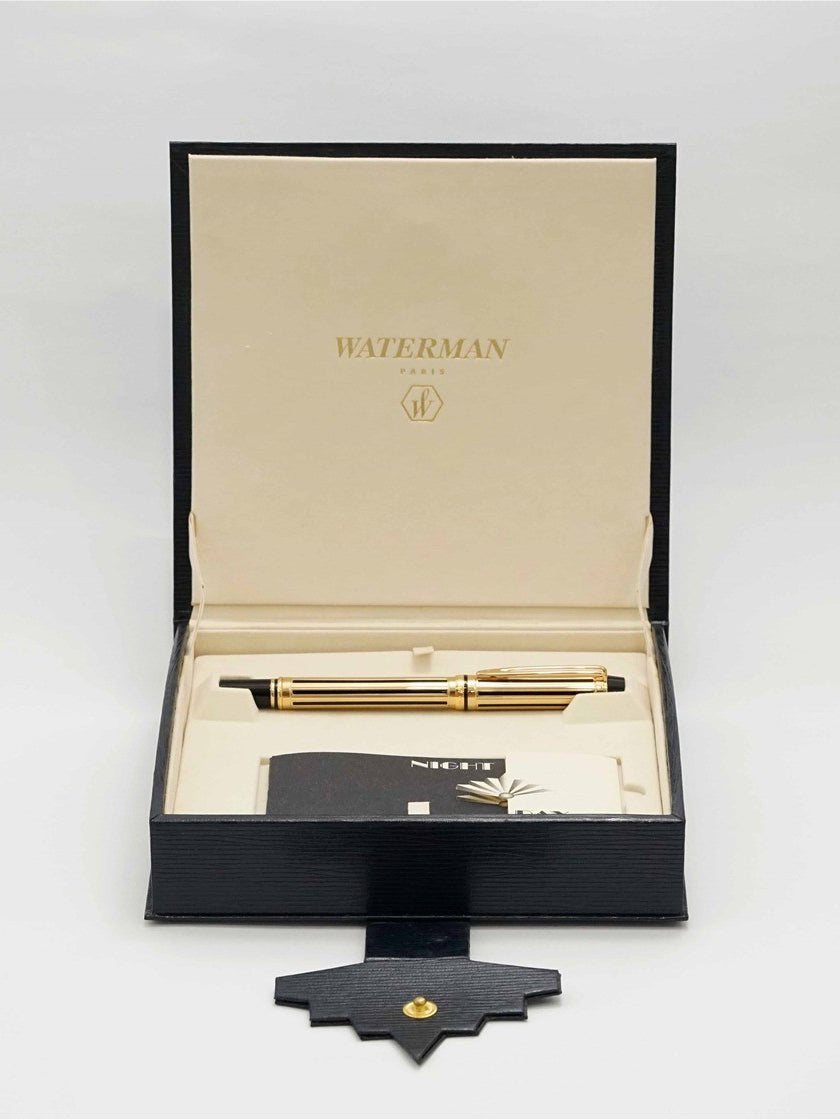 Waterman Le Man 200 Night & Day Plated 24k Gold Fountain Pen