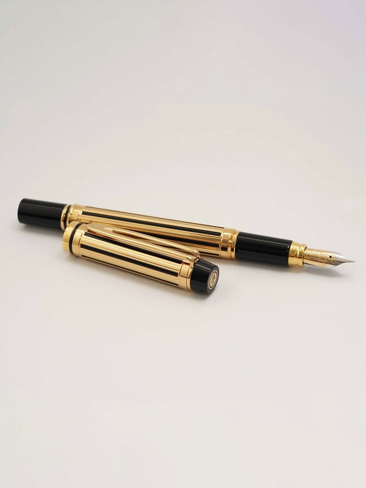Waterman Le Man 200 Night & Day Plated 24k Gold Fountain Pen