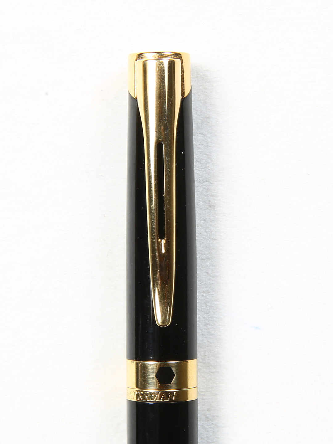 Waterman L 'Etalon Fountain Pen Glossy Black & Blue