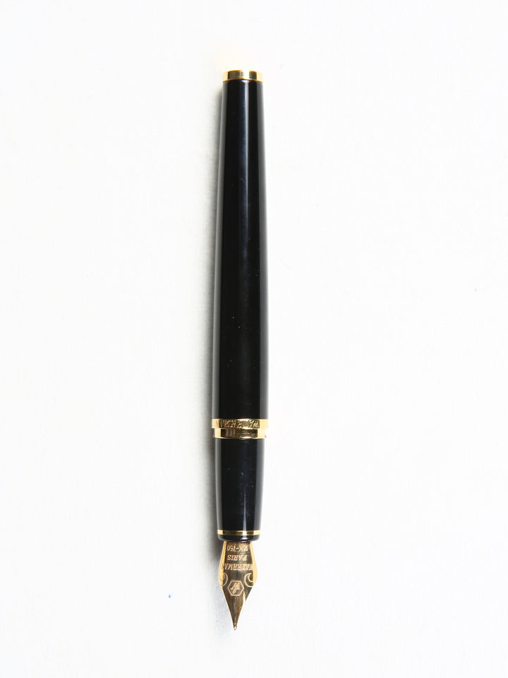 Waterman L 'Etalon Fountain Pen Glossy Black & Blue